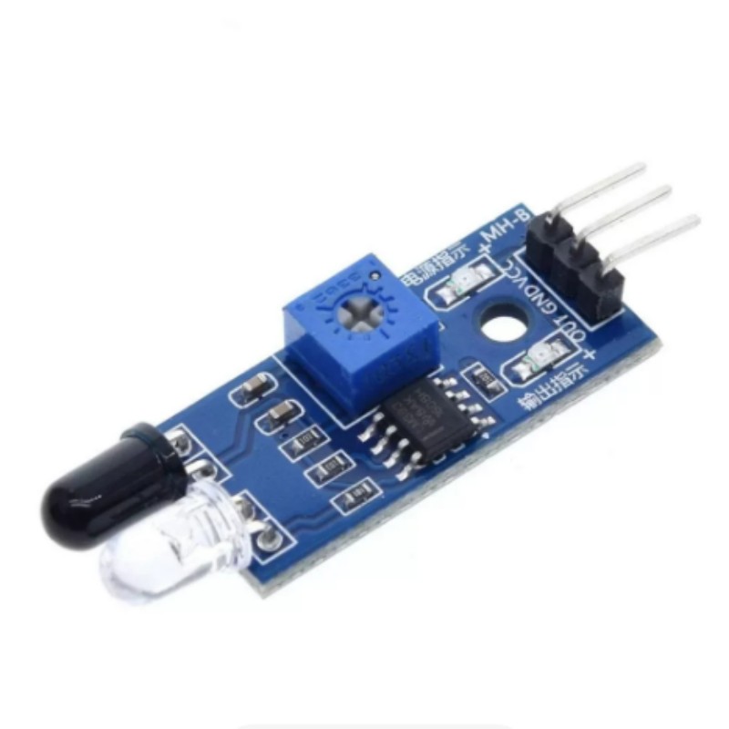 Infrared Obstacle Sensor - 5 Buah Modul Sensor Penghindar Rintangan