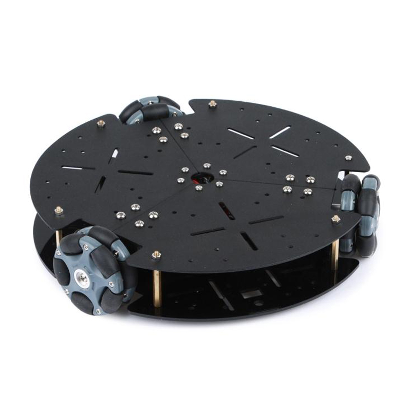 Omni Wheel - Kit Sasis Mobil Robot Roda Omni