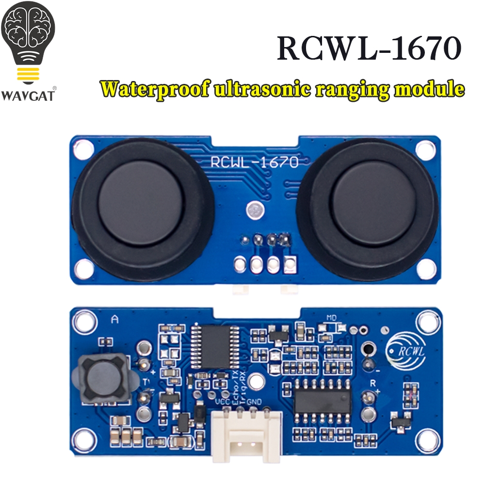 Ultrasonic Distance Sensor - RCWL-1670 tahan air Transceiver Split ultrasonik