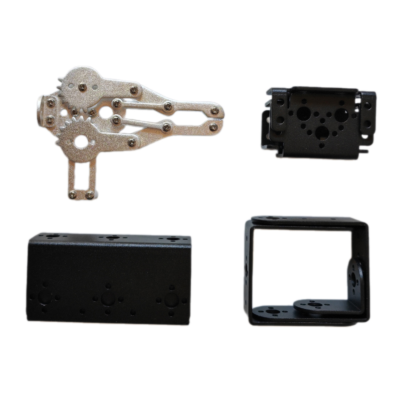 Robot Gripper Claw - MG996 4 Dof Lengan Mekanis Tanpa