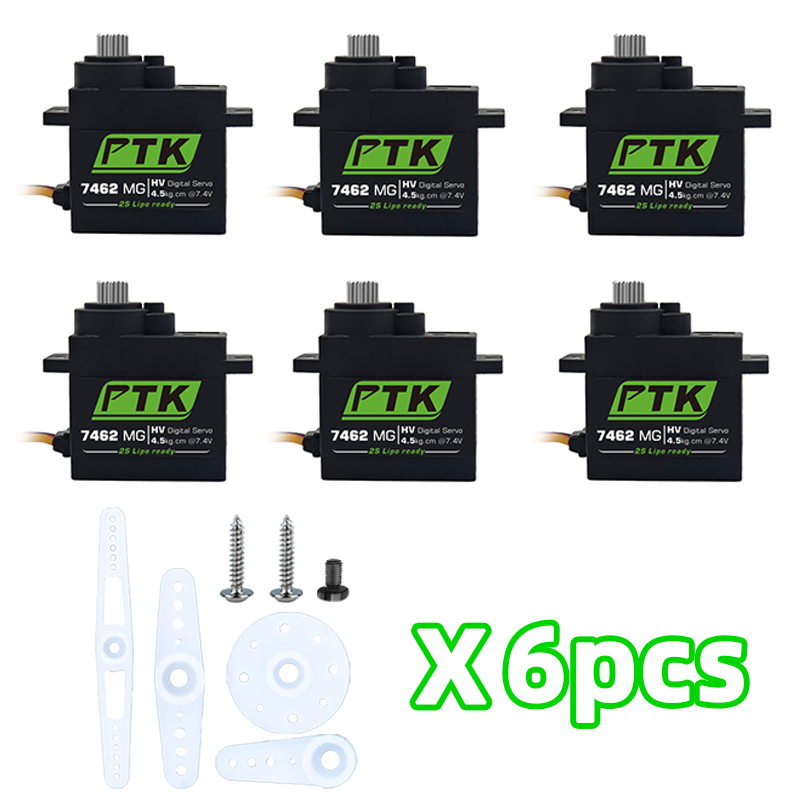 Micro Servo - PTK 7462W MG gigi logam 9g