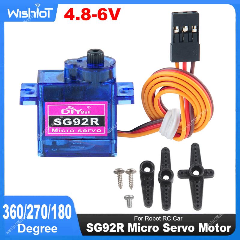 Micro Servo - SG92R Motor Servo mikro 4.8-6V 360/270/180