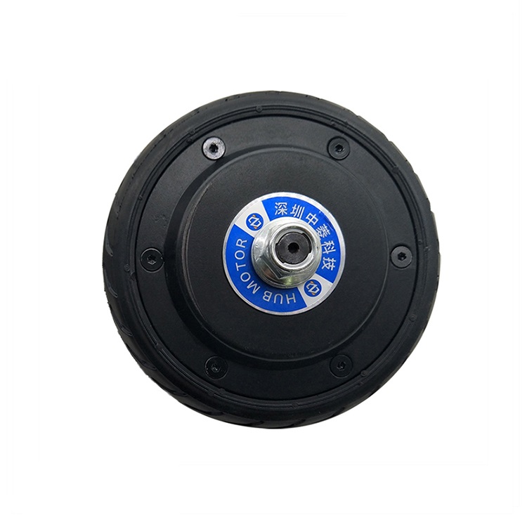 Robot Wheel - Motor Servo Hub DC Tanpa Gearless