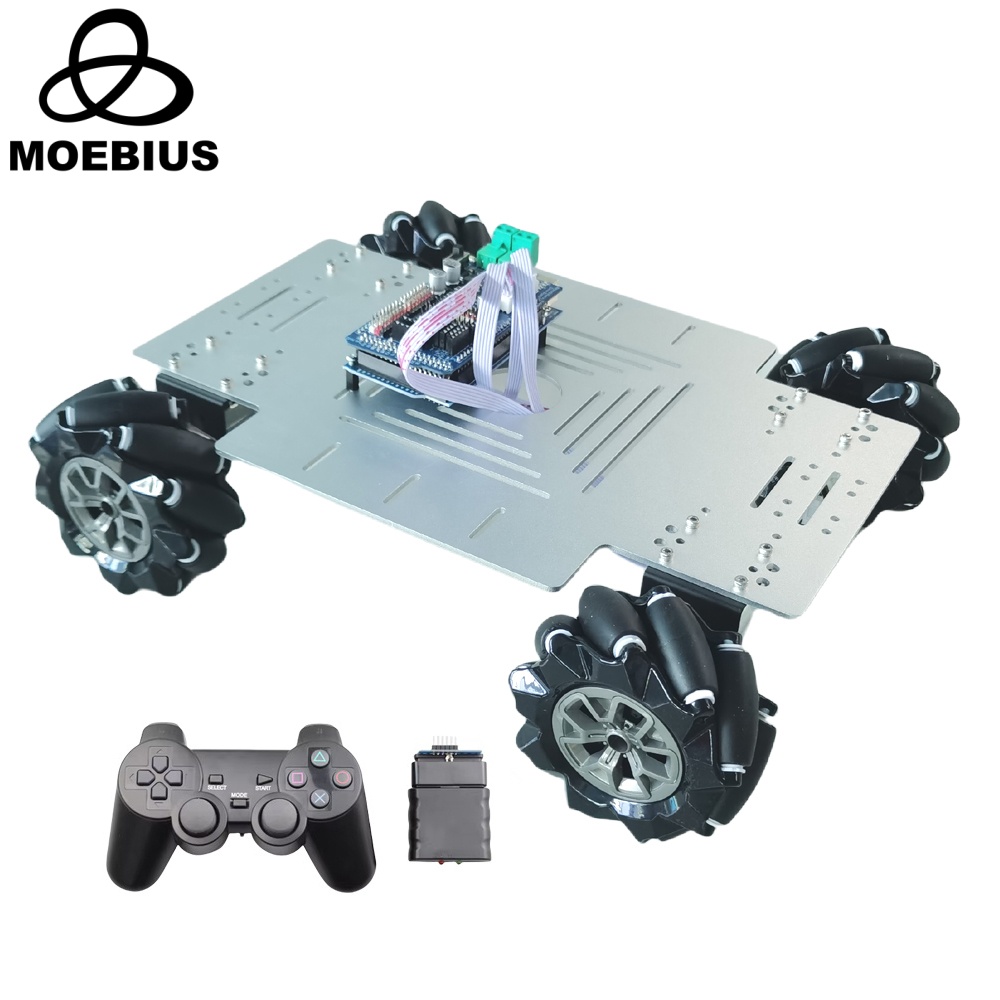 Kit Mobil Robot Roda Mecanum 4 - Ros Robot ulasan dan harga