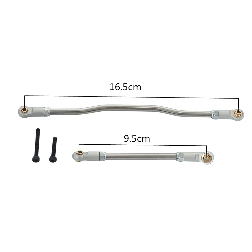 2Pcs Adjustable Kemudi Tautan  - Servo Kit ulasan dan harga