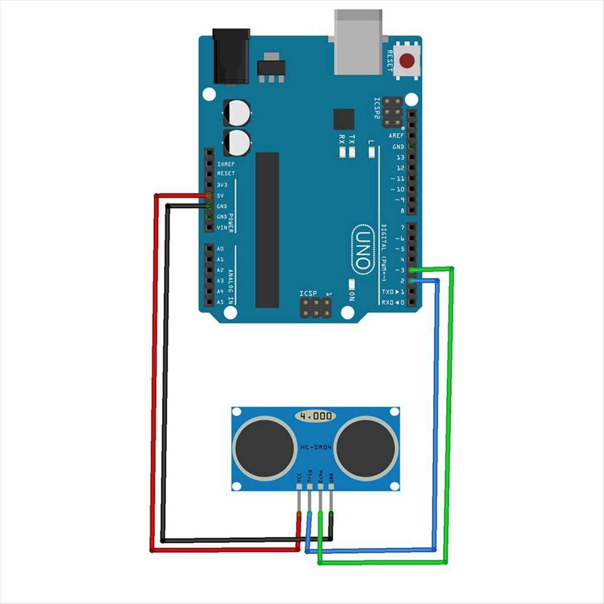 ABGN 1 Buah Modul Ultrasonik - - Ultrasonic Distance Sensor ulasan dan harga