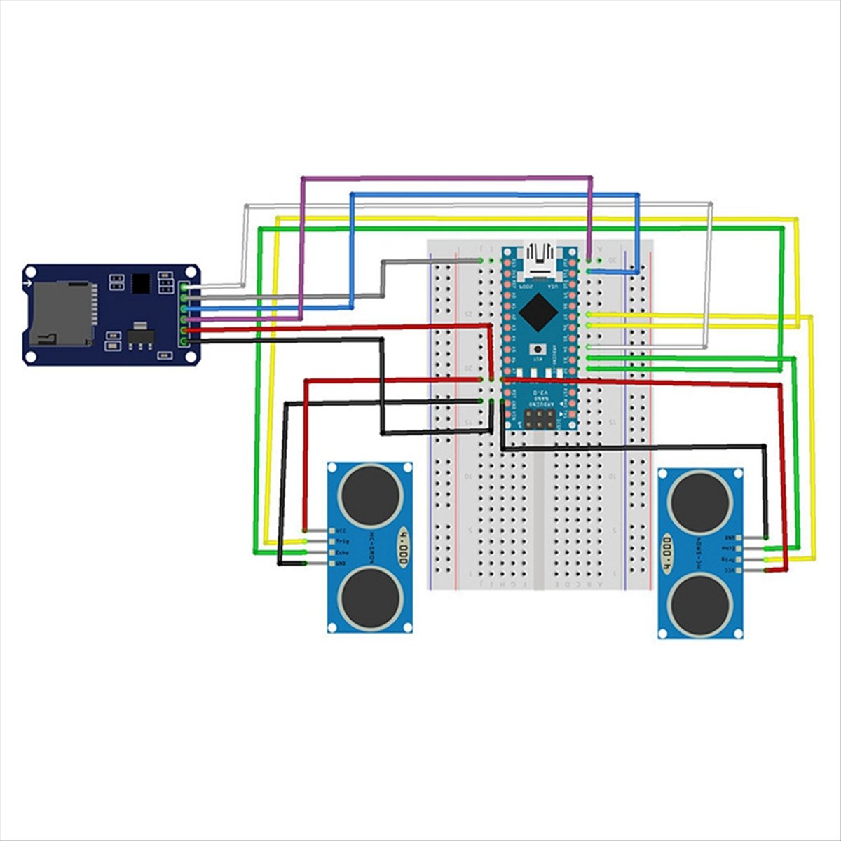 ABGN 1 Buah Modul Ultrasonik - - Ultrasonic Distance Sensor ulasan dan harga