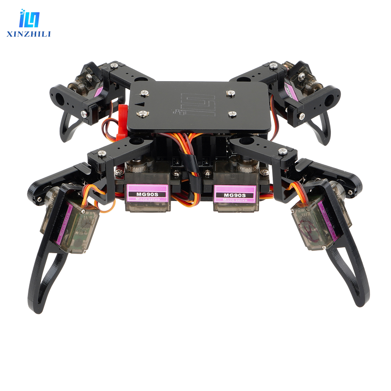 Bionik Quadruped Spider Robot  - Arduino Robot ulasan dan harga