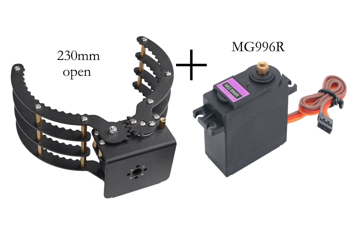 Penjepit Cakar Mekanis dengan  - Robot Gripper Claw ulasan dan harga