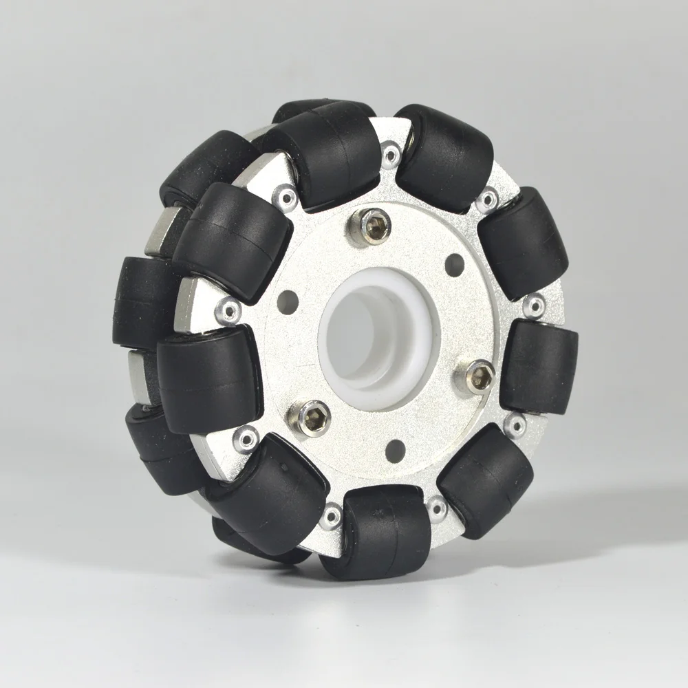 Roda Omni-Direksional Aluminiu - Robot Wheel ulasan dan harga