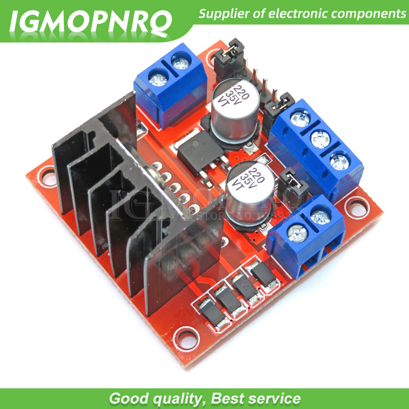 1 buah modul papan pengontrol  - L298N Module ulasan dan harga