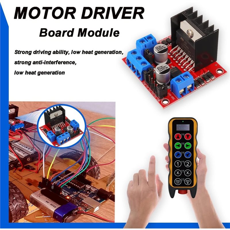 AEE7-4 Buah Papan Pengontrol D - L298N Module ulasan dan harga