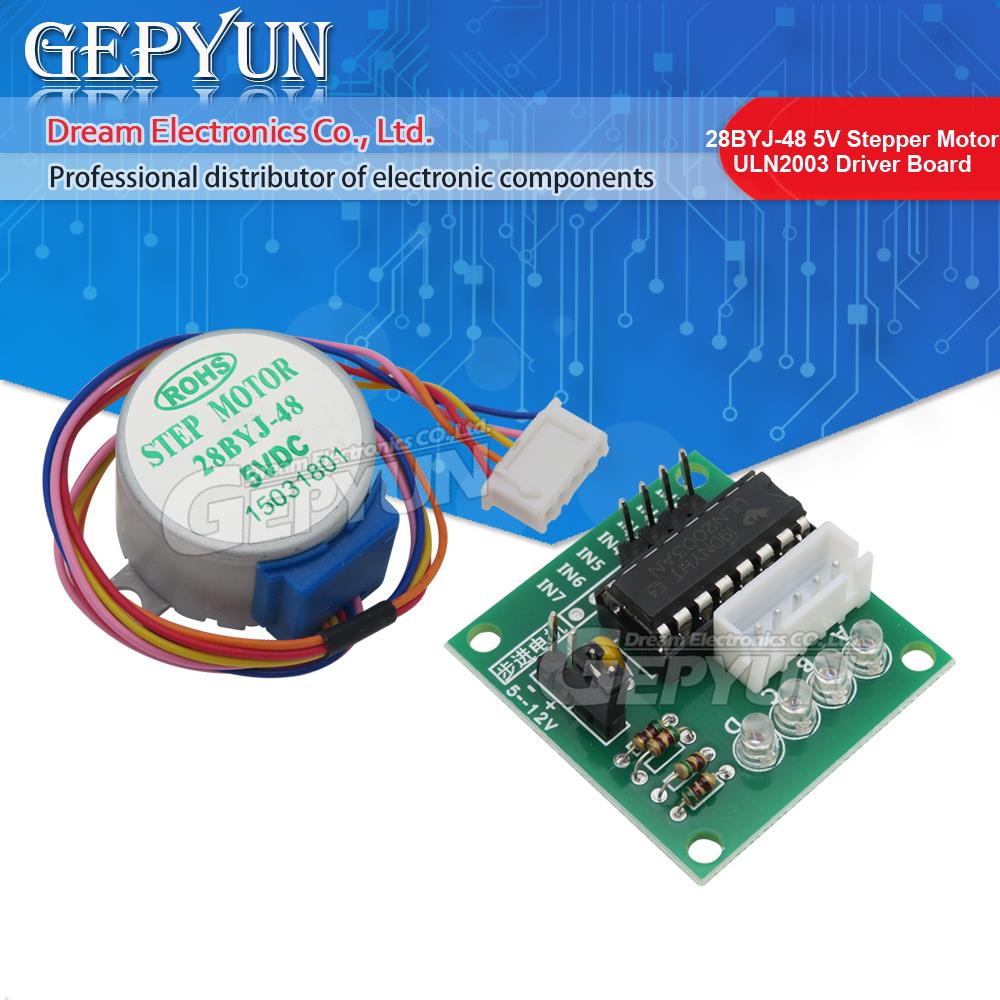 5V 4 Fase 28BYJ-48 Motor Stepp - 28Byj-48 ulasan dan harga