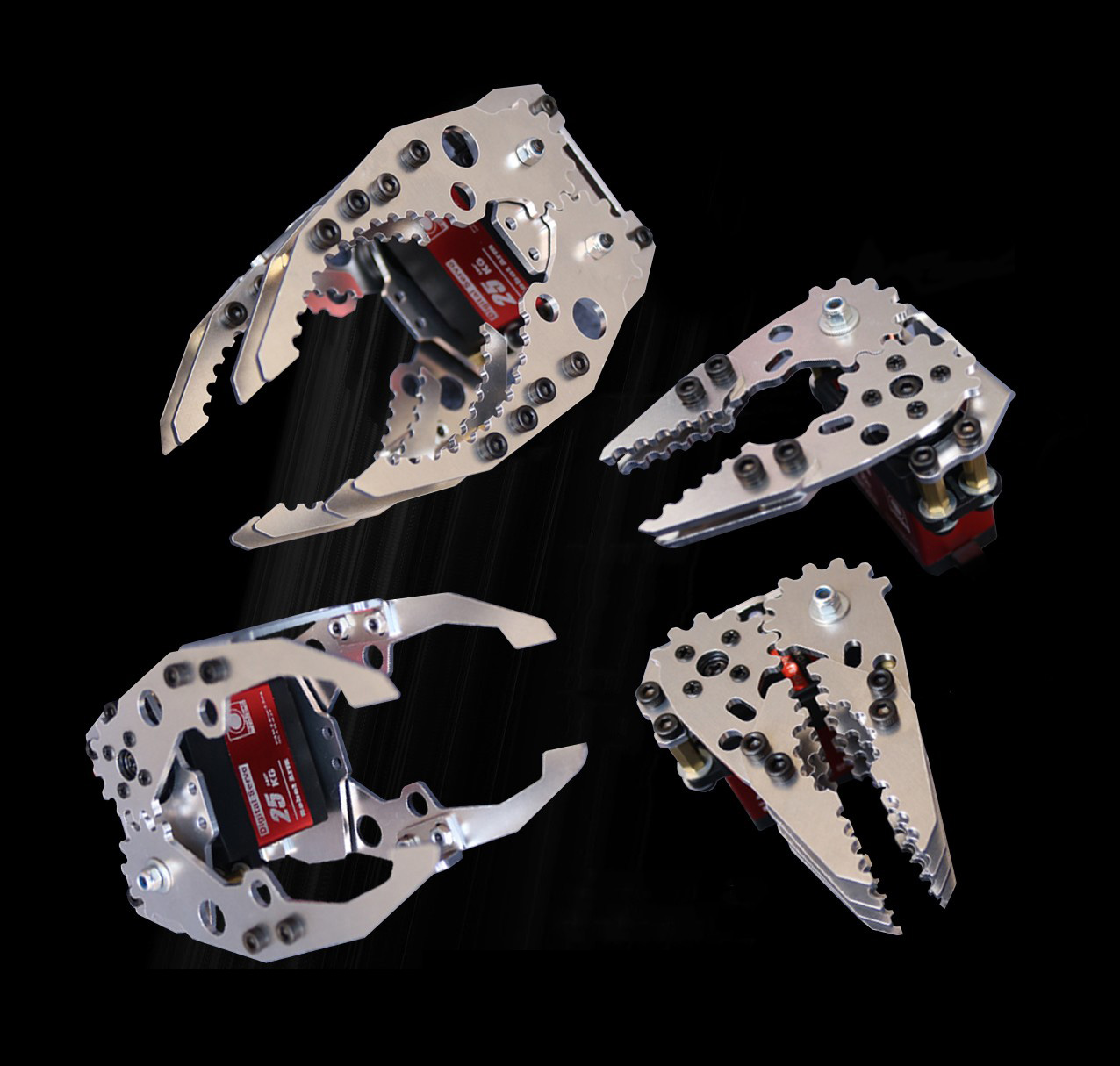 Penjepit Cakar Tangan Pegangan - Robot Gripper Claw ulasan dan harga
