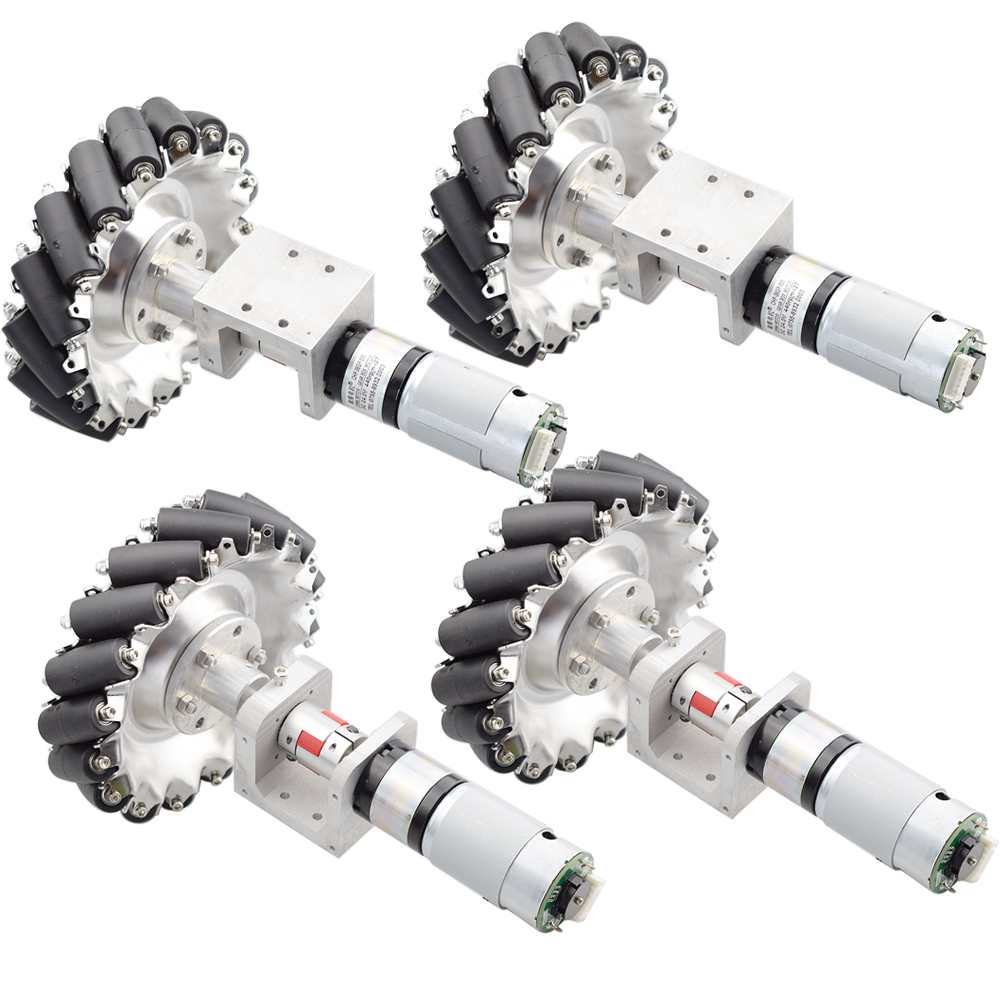 1 Set Roda Omni Mecanum 152mm  - Omni Wheel ulasan dan harga