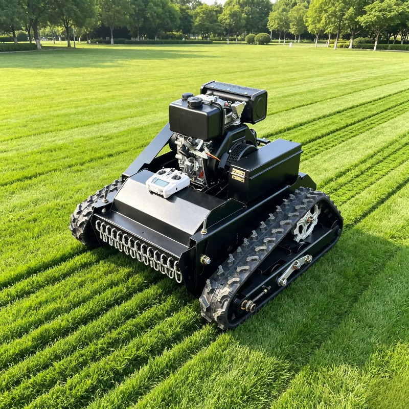 Mesin Pemotong Rumput Beroda 4 - Robot Track ulasan dan harga