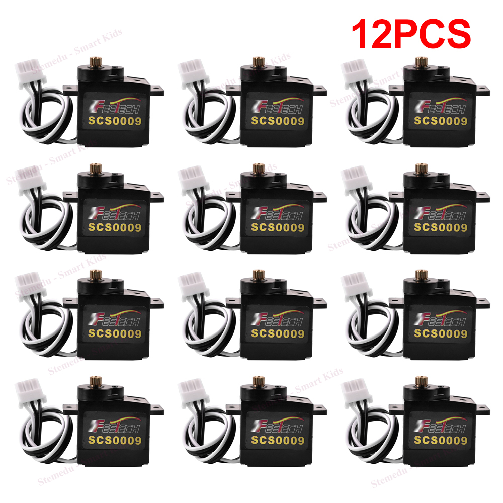 12 Buah Feetech 2.3Kg SCS0009  - Micro Servo ulasan dan harga