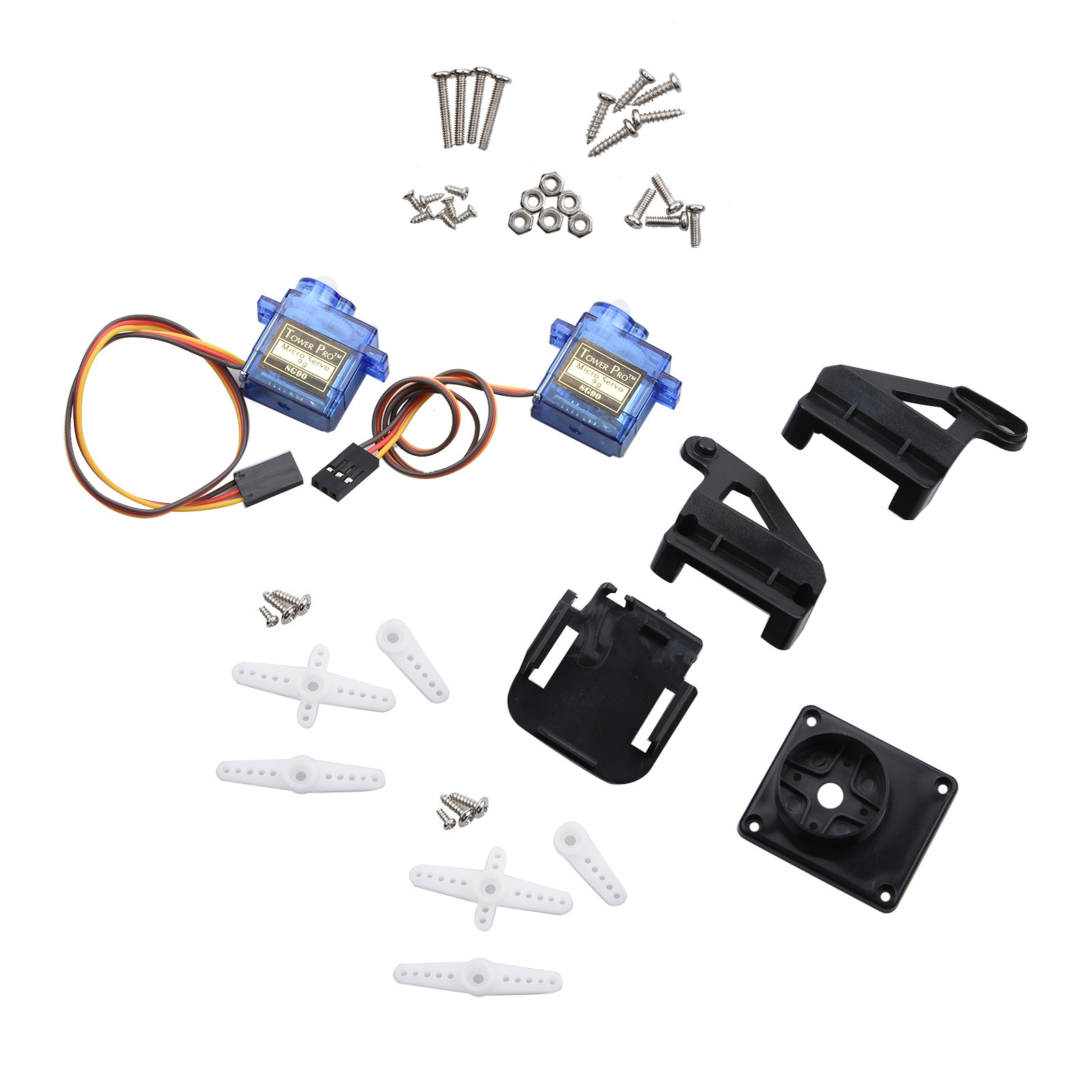 Rangka Platform Gimbal Servo D - Servo Kit ulasan dan harga