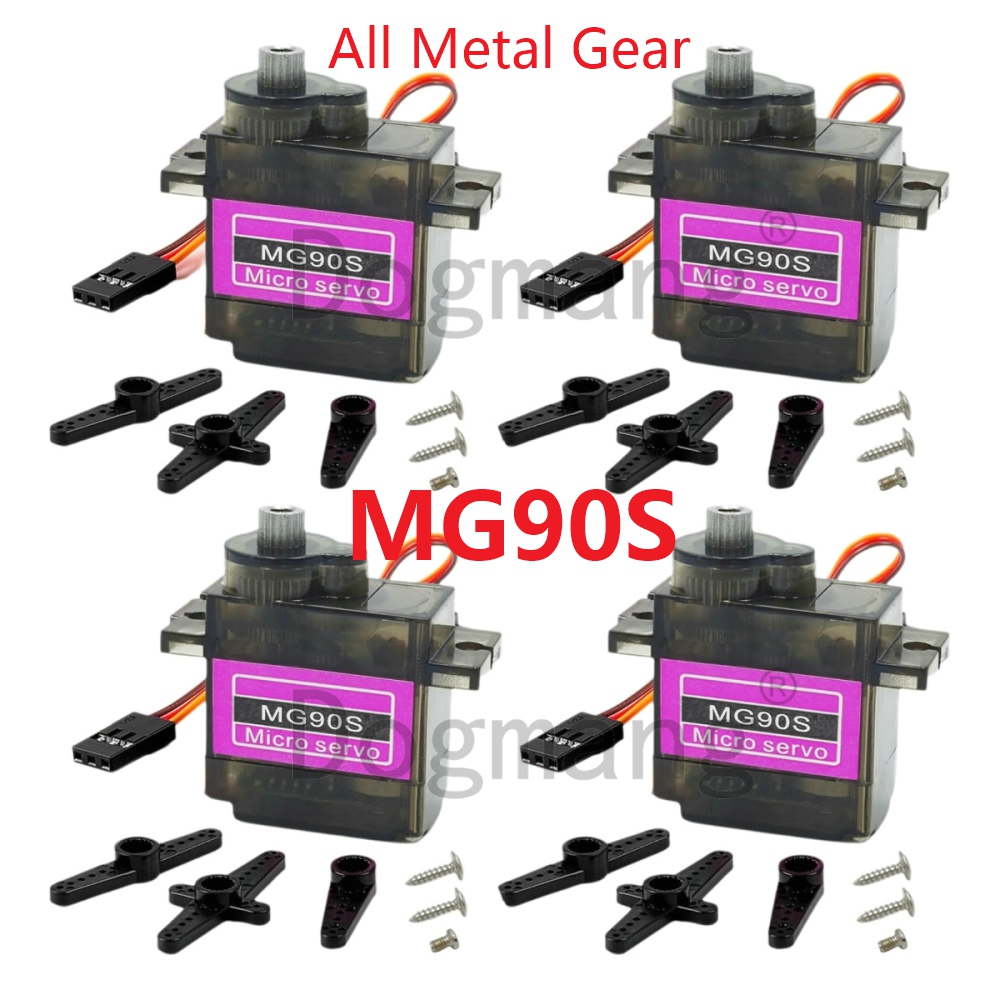 MG90S Servo 1/2/4/10/20/50 bua - Sg90 Servo ulasan dan harga
