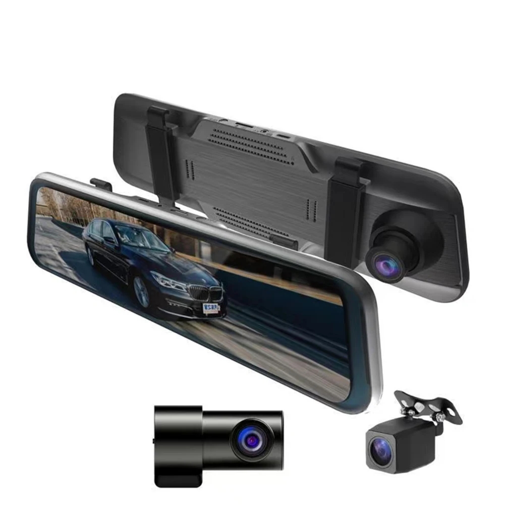3Channel Dash Cam mobil cermin - Infrared Obstacle Sensor ulasan dan harga